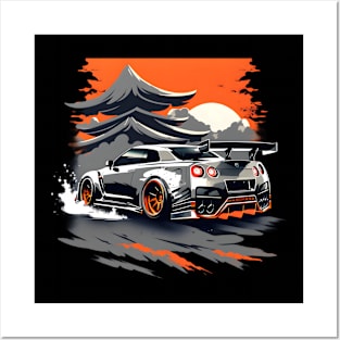 R35 GTR Posters and Art